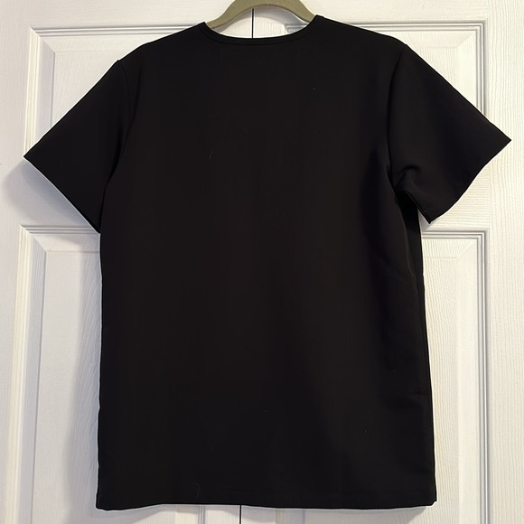 Catarina One-Pocket Scrub Тор Black size XS - Picture 8 of 9